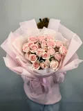 "Изысканные розовые кустовые розы" – Фото 2