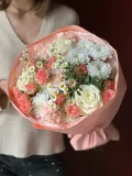 "Сборный букет «Теплое воспламенение»" – Фото 0
