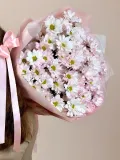 "Нежный букет из 9 розовых хризантем" – Фото 2