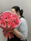 "Монобукет из розы Джумилия " – Фото 0
