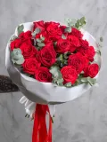 "Букет из красной розы классика страсти!" – Фото 3