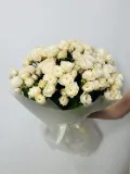 "букет из пионовидной кустовой розы 25 60см" – Фото 0