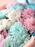 "Оригинальный букет из 9 кустовых хризантем" – Фото 2