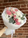 "Букет из хризантем и кустовых роз " – Фото 0