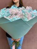 "Ты мой Космос (букет-гигант из 21 гипсофилы)" – Фото 3