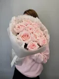 "9 пионовидных роз Pink O'Hara" – Фото 1