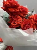 "Букет французских красных роз Нина" – Фото 1