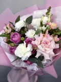 "Розовый сборный букет" – Фото 3
