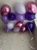 "Сиреневое Очарование с Хромом Розового Золота 13 шаров в наборе " – Фото 0