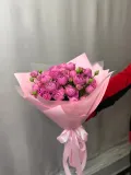 "Монобукет кустовых премиальных пионовидных роз" – Фото 3