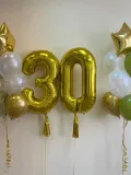 "Набор шаров с гелием № 658 - с цифрами 30" – Фото 2