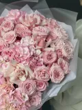 "Вау-букет с кустовыми розами берт-нест" – Фото 2