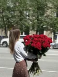 "Охапка красных роз " – Фото 3
