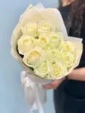 "Букет из 11 белых роз" – Фото 1