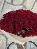 "101 красная роза 50см " – Фото 1
