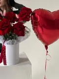 "Французский комбо набор Шар+Композиция из роз" – Фото 4