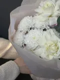 "Ароматный букет с маттиолой и розой" – Фото 4
