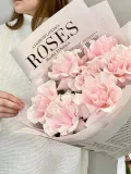 "«Pretty in pink» Букет из французской розы" – Фото 5