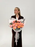 "Букет из кустовых роз сорта Джульетта" – Фото 1