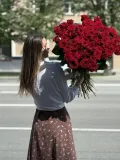 "Охапка красных роз " – Фото 1
