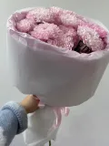 "Нежный розовый букет для мамочки из хризантем" – Фото 0