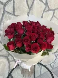 "35 красных роз 50см " – Фото 0