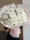 "Монобукет из 9 кустовых хризантем " – Фото 2