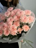 " Букет Хризантема и ковыль" – Фото 0