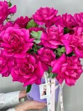 "«Ив Пьяже» Цветы в коробке из 15 французских роз Пинк Флойд" – Фото 0