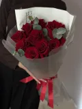 "Букет из роз и эвкалипта" – Фото 2