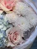 "Букет Гортензия и французские розы" – Фото 1