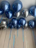 "Набор воздушных шаров "Эмоции в цвете" — 17 хромированных шаров" – Фото 1