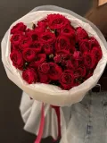 "Красные кустовые розы" – Фото 1