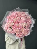 "Вау-букет с кустовыми розами берт-нест" – Фото 3