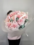 "11 ажурных роз Pink Mondial" – Фото 0