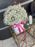 "Гипсофила белая в шляпной коробке" – Фото 2