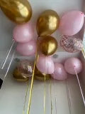 "Набор из 13 шаров под потолок в нежном сочетании" – Фото 0