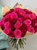 "«51 roses» микс из эквадорских роз пинк Флойд и эксплорер" – Фото 4