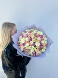 "101 роза нежный микс" – Фото 2