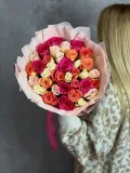 "Монобукет из 35 роз" – Фото 0