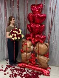 "Комбо набор 32 - сердечный привет (цветы и мишки)" – Фото 1