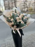 "букет из кустовых роз " – Фото 3