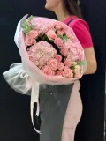 "Букет с кустовыми розами и гортензией" – Фото 0