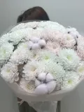 "Букет из кустовых хризантем "Нежность"" – Фото 1