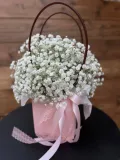 "Сумочка из гипсофилы" – Фото 0