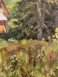 "Картина «Августовский полдень». Холст / масло / 50*60" – Фото 2