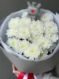 "Хризантема кустовая и котик ️" – Фото 2