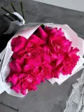 "Яркий букет розовая французская роза Пинк Флойд 5 шт" – Фото 1