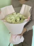 "Букет из 15 белых роз" – Фото 1
