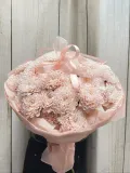 "Букет из кустовой хризантемы Абрикосовый нектар " – Фото 1